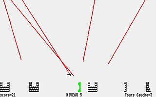 Missile Command atari screenshot